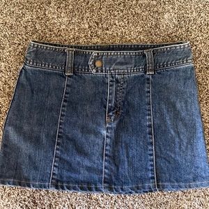 H&M jean skirt